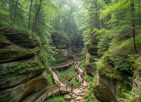 Ledges State Park Canyon Trail